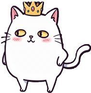 홈페이지 꾸밈을 위한 고양이 캐릭터 이미지